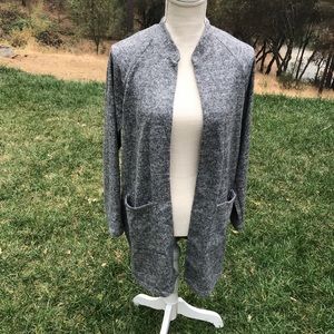 Over-sized gray cardigan, Medium